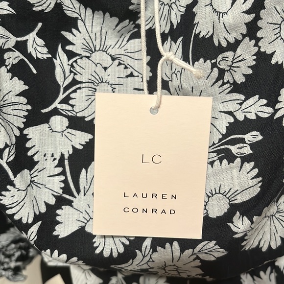 LC Lauren Conrad Off-the-Shoulder Puff Sleeve Top Size XXL - Picture 7 of 11